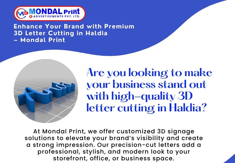 3d letter cutting in haldia